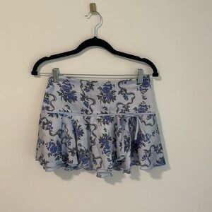 Urban Outfitters Kimchi Blue patterned mini skirt size xs